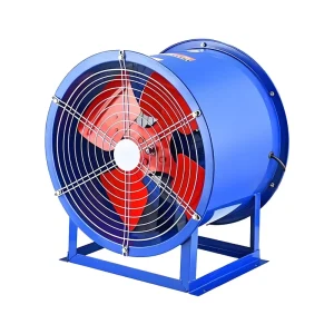 Portable Heavy Duty Electric Stainless Steel Axial Exhaust Fan Blower for Construction Site Tunnel Ventilation OEM