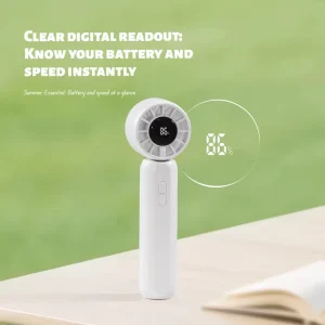 Portable High Speed Turbo Handheld Mini Fan USB Rechargeable Foldable Household Outdoor Cooling Fan