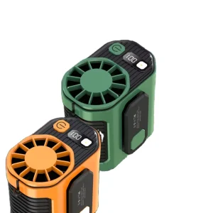 Portable High speed Upgrade Waist Clip Wearable Body Fan Hands free Belt USB Charging 100 Speed Stepless Mini Outdoor Neck Fan