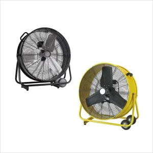 Portable Industrial Floor Vent Fan High Airflow Metal Blower Fan With Safety Grill OEM Customization