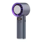Portable LED 1000mAh USB Electric Fan 23000RPM Air Cooling Mini Foldable Handheld Rechargeable Wearable for Outdoor
