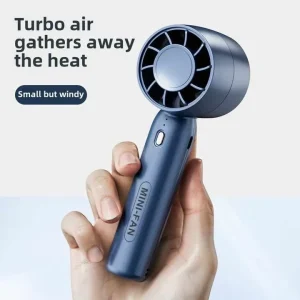 Portable Low Noise Plastic Handheld Fan for Home and Car
