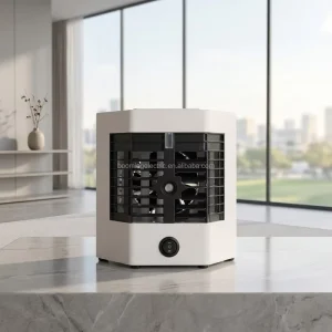 Portable Mini Air Cooler Indoor Air Conditioner Fan Dual Use Cooling Heating Compact for Home Business Small Space