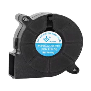 Portable Mini Amplifier Fan 5 12 24V DC Brushless Centrifugal Blower with 27 40dba Noise and 3.18 4.85CFM Airflow 50x50x15mm
