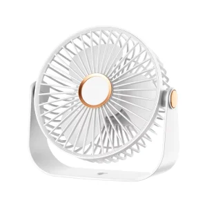 Portable Mini Desk Clip Fan Foldable USB Electric Battery Powered Table Fan Three Wind Speeds for Home Hotel Car RV Outdoor Use
