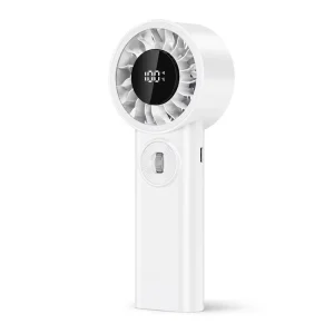 Portable Mini Fan High Speed Handheld Cooling Fan with 3600mAh Rechargeable Battery Foldable Design for Summer