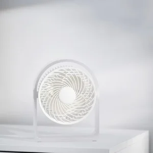 Portable Mini Manual Desk Fan Rechargeable with 5V USB Cable for Outdoor Table Air Cooling Fan