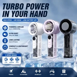 Portable Mini USB Handheld Cooling Fan High Speed Handheld Semiconductor Refrigeration Ice Cooling Fan Smart Home Product