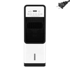 Portable Modern Plastic Dual Purpose Vertical Low Noise Water Cooled Household Air Conditioning Fan Remote Control Energy Saving