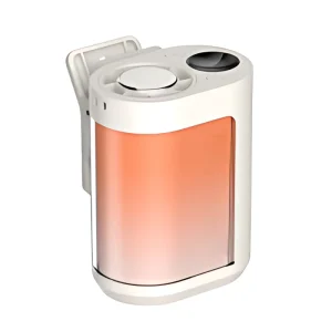 Portable Personal Fan USB Rechargeable With Cooling Plate Mini Waist Fan Clip Belt Fan for Outdoor Jobsite Traveling Gift