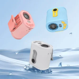 Portable Rechargeable Cooling Clip Fan for Car Use
