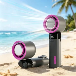 Portable Rechargeable Fan Mini Handheld Fan Custom Hand Fan Personal Fan Rechargeable Battery Electric Mini Rechargeable Fan USB
