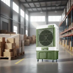 Portable Room Air Conditioner Water Tank Evaporative Cooling 3-Speed Fan Class Energy Efficient for Hotel Outdoor