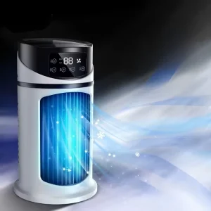 Portable Smart Ac Mist Small USB Cooler Fan Digital Mini Water Cooling Air Cooler Fan for Summer