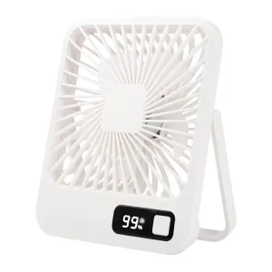 Portable Thin Desktop Fan Usb Charging Cooling Portable Desk Camping Mini Table Foldable Fan for Office