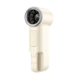 Portable USB Air Cooler Power Bank High Speed Handheld Fan Wearable Compact for Home Travel Outdoor Use Light Made Plastic