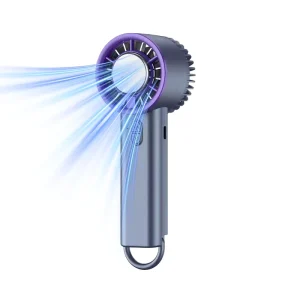 Portable USB Battery Powered Cooling Handheld Fan Fast Charge Mini Ice Compress for Cars RVs & Outdoor Use