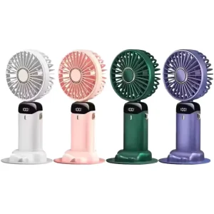Portable USB Handheld Rechargeable Fan Eyelash Fan Dryer Private Label Pink Lash Mini Fan