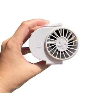 Portable Waist Clip On Fan Hanging Waist Mounted Clip Fan with 2000mAh Battery