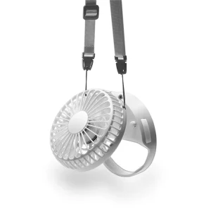 Portable Wearable Neck Fan Mini Bladeless Fan 5V Rechargeable Hands Free Cooling Fan for Outdoor Travel Office