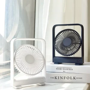 Portable and Adjustable Air Cooling Mini Desk Top Fan Rechargeable Magnetic Fan for Office Use Wall Fans