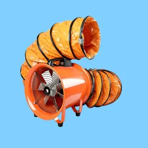 Portable and High Efficiency Axial Flow Fans and Axial Fan for Ventilation in Landfills and Workshops