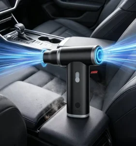 Powerful 110000 RPM Violent Fan Upgraded 2-in-1 Blower and Vacuum Duster USB Rechargeable Lightweight and Easy to Carry