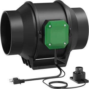 Powerful Airflow EC Motor Centrifugal Fans for Kitchen Bathroom Energy Saving Inline Duct Fan
