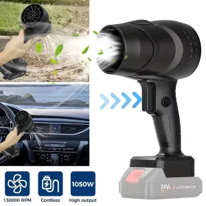 Powerful High Speed Brushless Motor Turbo Air Blower Fan Hair Dryer Portable Electric Violent Turbo Fan Stepless Speed Control