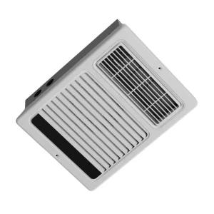 Powerful In Wall Bathroom Heater Ventilation Fan 1600W Space Saving Electric Heater Fast Heating Air Circulation