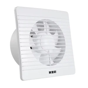 Powerful & Silent Duct Exhaust Fan for Bathrooms Glass Window Ventilation with 4inch 6inch 8inch Extractor for Toilets