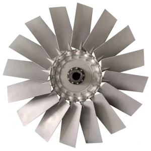 Precision Die Casting Aluminum Alloy Axial Fan Blades High Strength Impeller for Radiator and Industrial Fans