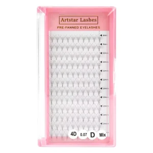 Premade 3D 4D 5D 6D Lash Fans Eyelash Extensions Handmade Synthetic Hair Lengths Pointy Base Volume Lashes