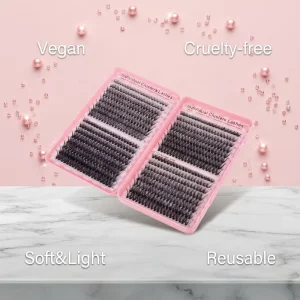 Premade Fan Lash Book 640 PCS 30D 40D 50D 8 16mm Volume Clusters Individual Eyelash Extension DIY Salon Professional Grade