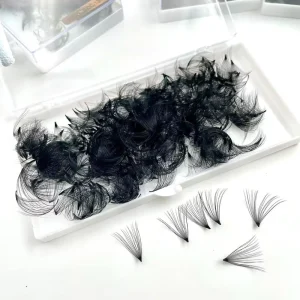 Premade Fan Loose Pre Made Volume Fans Fluffy 0.07 0.10 Promade Lash Extensions Fans Extensiones De Pestaas Promade