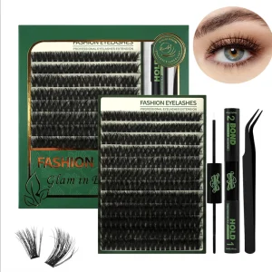 Premade Fans Eyelash Extensions Self Adhesive 30d 40d Lash Clusters 12mm 20mm DIY False Eyelash Lash Clusters