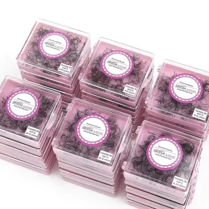 Premade Volume Lash Fans Fluffy Soft Faux Mink Individual Lash Extensions Professional Salon C D Curl in Stock