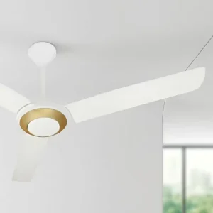 Premium 56 Inch Ceiling Fan 220V Modern Design High Quality Three Durable Metal Blades Efficient AC Motor