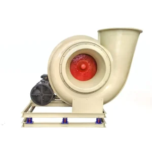 Premium Acid Alkali Resistant High Pressure FRP Centrifugal Fan External Rotor Motor Low Noise Power Saving Industrial Exhaust