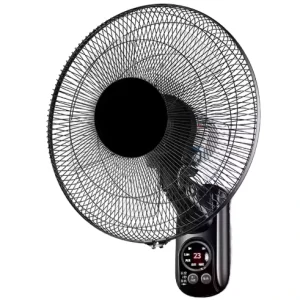 Premium Brand Timing Swing Remote Control 3 Blades Mounted AC Electric Rechargeable Wall Fan