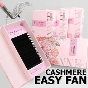 Premium Easyfan Eyelash Extensions Suitable for Making Mega Volume Fans Cashmere Easy Fans Lash Extension Trays Supplies