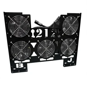 Premium Radiator Engine Cooling Fan Assembly for BMW 212 T01 Direct Fit Auto Cooling Replacement