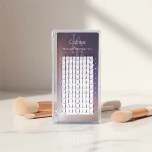 Premium Spike Lashes Luxury PBT Fiber Lash Extension Natural Soft 3D Vegan Cruelty Free Matte Sparkle Handmade W Shape