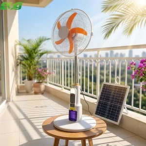 Price 18 Inch Rechargeable Solar Fan Outdoor Camping Fishing Night Light Mosquito Repellent Lamp with USB Output