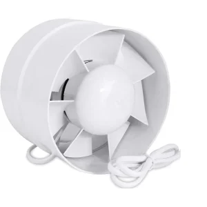 Price 320m H 6″ Duct Fan Plastic Low Noise 35DB Bathroom & Kitchen Exhaust Fan