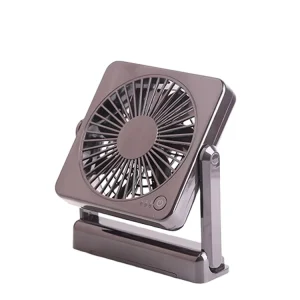 Price 360 Angle Rotation Small Rechargeable AA Battery Operated Charging Table Fan for Office 12 Air Cooling Fan 100 TF 02
