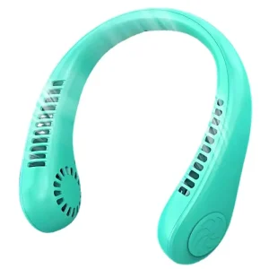 Price Bladeless Neck Fan Portable Rechargeable Hanging Mini Wearable Cooling Fan
