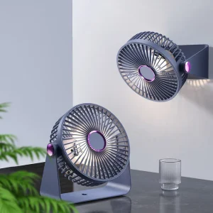 Price USB Powered 5 Speed Multi Angle Adjustable Charging Light Desktop Wall Mounted Fan