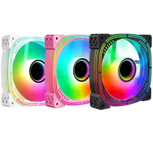 Prism Second Generation 5V 3-pin ARGB Fan PWM Temperature Control Motherboard Shenguang Synchronous Computer Chassis Cooling Fan