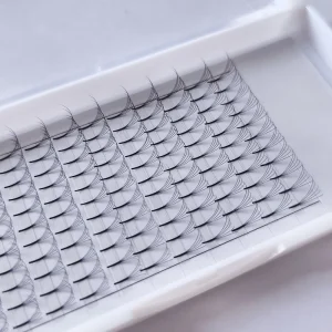 Private Label High Quality Narrow Fans 4D 5D 6D Mink Promade Long Stem Lashes Russian Volume Eyelashes Extension